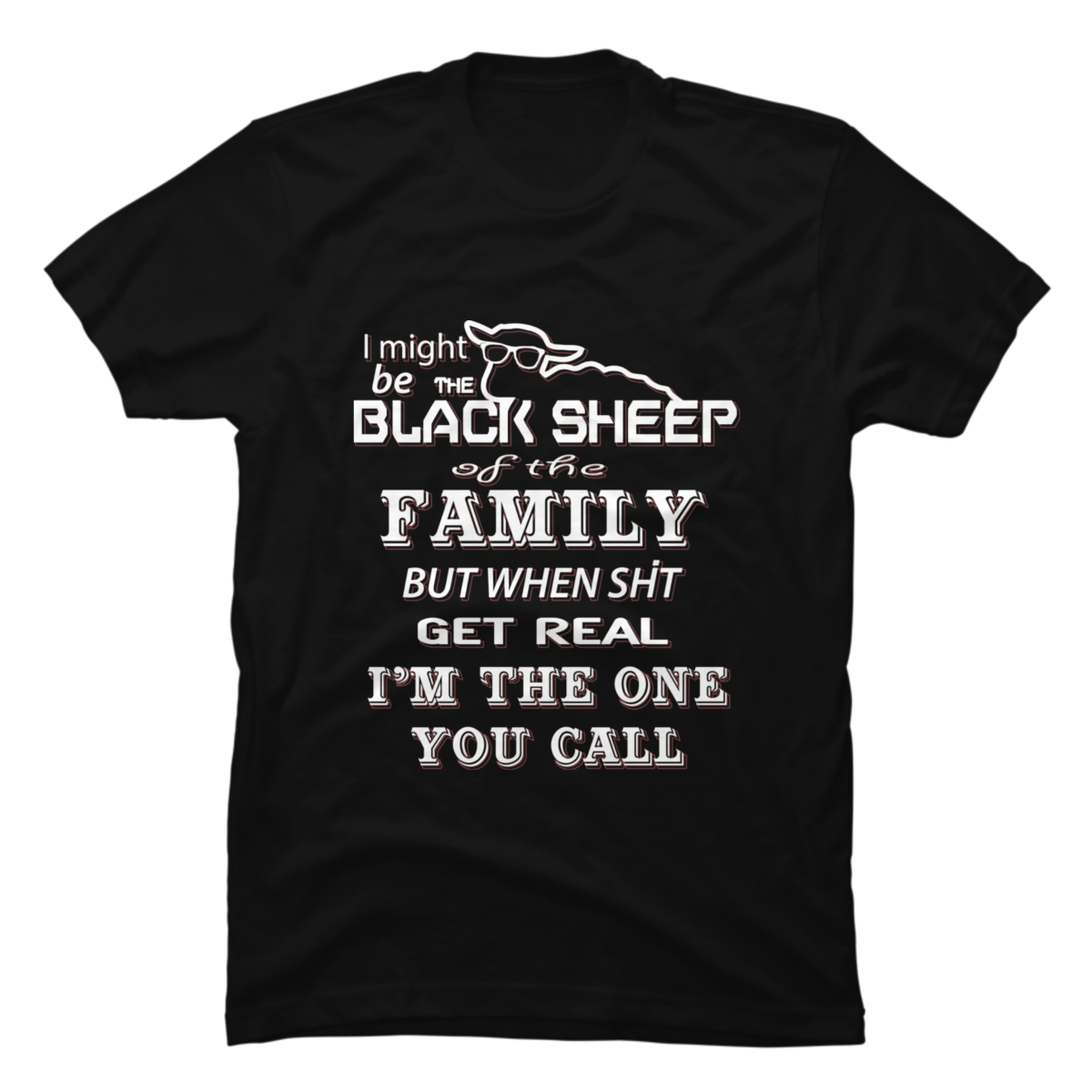 black sheep t shirt